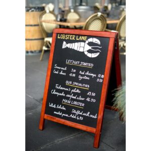 Securit Duplo Pavement Board 750 x 555mm Mahogany