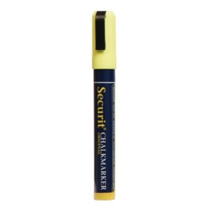 Securit 6mm Liquid Chalk Pen Yellow