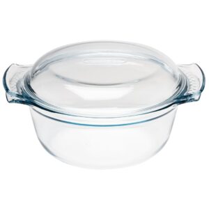 Pyrex Round Glass Casserole Dish 3.5Ltr