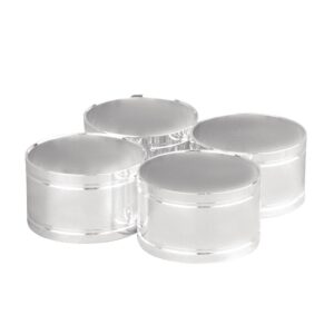 Silver Plated Napkin Rings (Pack of 4)