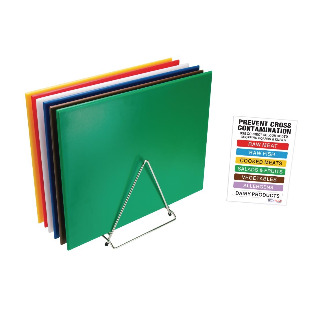 Hygiplas High Density Chopping Board Set Large - Image 4