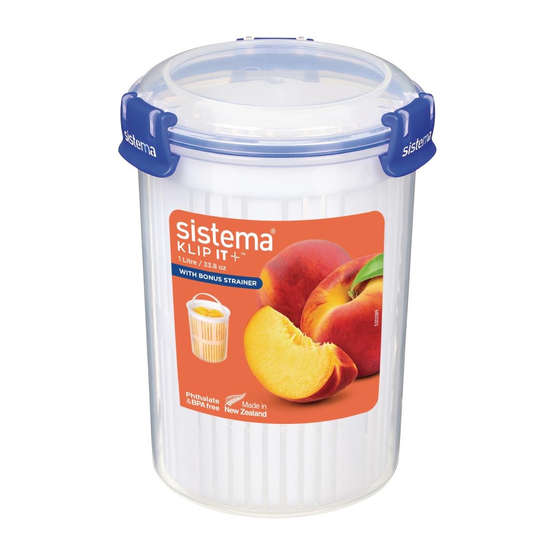 Sistema Klip It Plus Storage Container Round 1Ltr