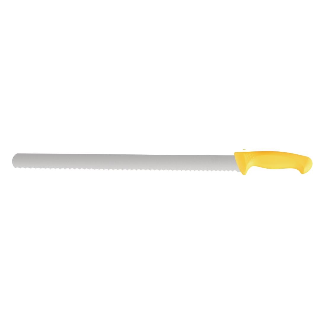Vogue Yellow Handle 6 Piece Knife Set with Wallet - Image 6