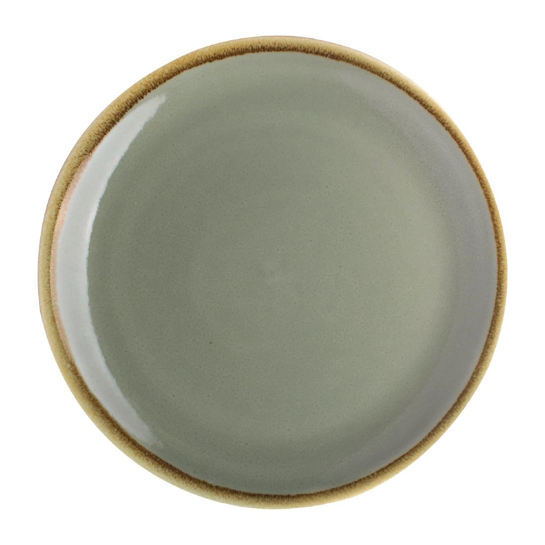 Olympia Kiln Round Coupe Plate Moss 230mm (Pack of 6) - Image 4