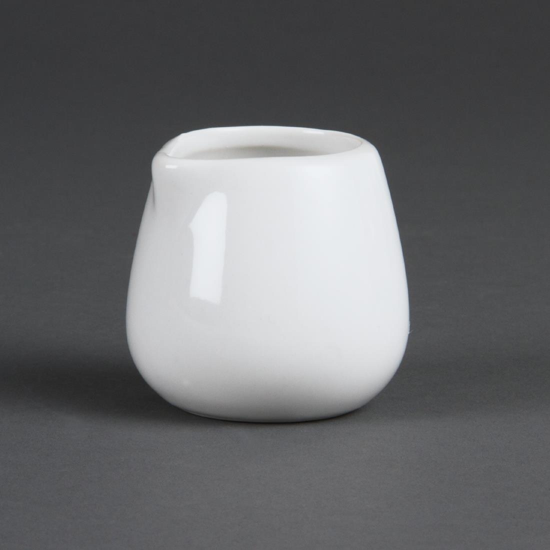 Bulk Buy Olympia Whiteware Cream and Milk Jugs 85ml 3oz (Pack of 24) - Image 6