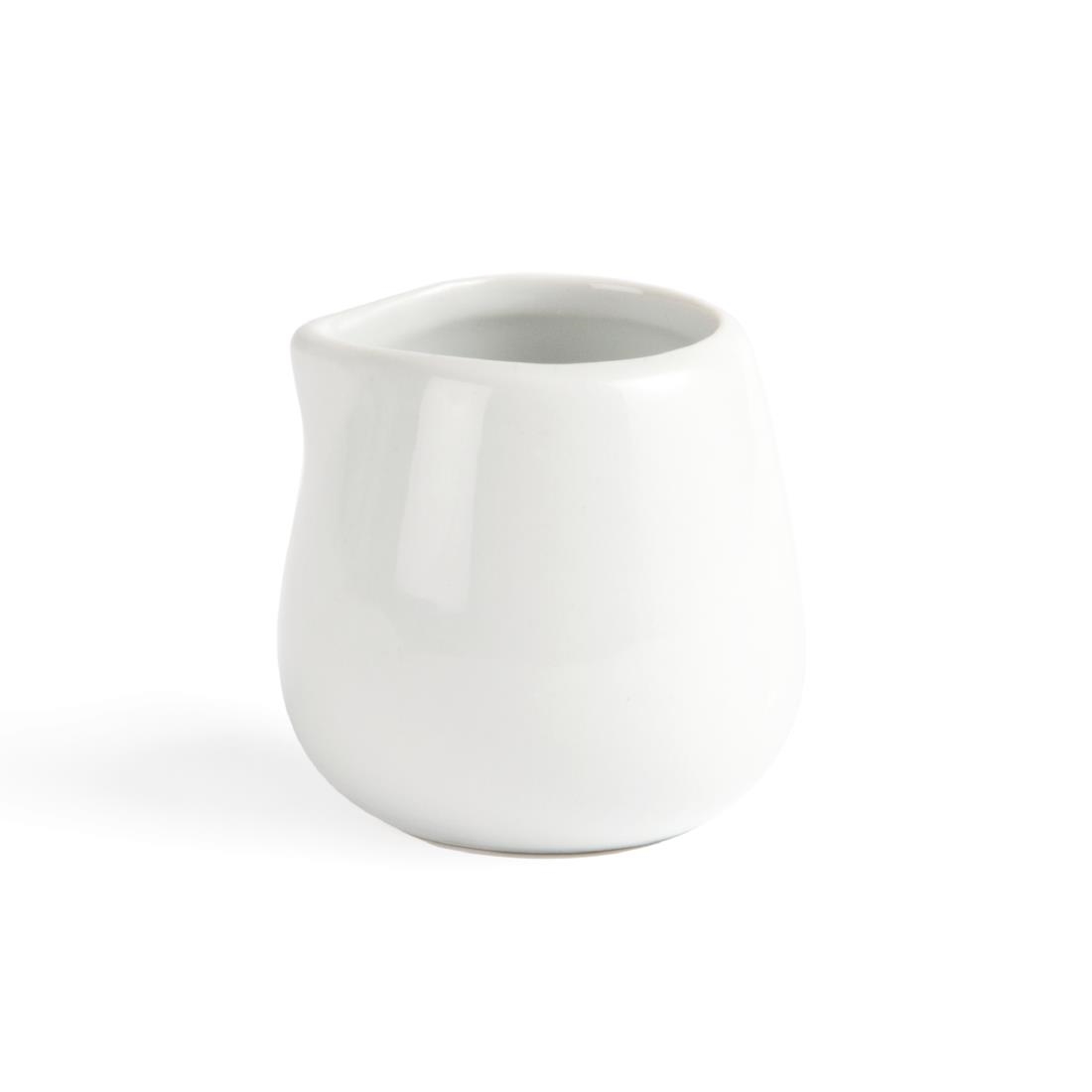 Bulk Buy Olympia Whiteware Cream and Milk Jugs 85ml 3oz (Pack of 24) - Image 2