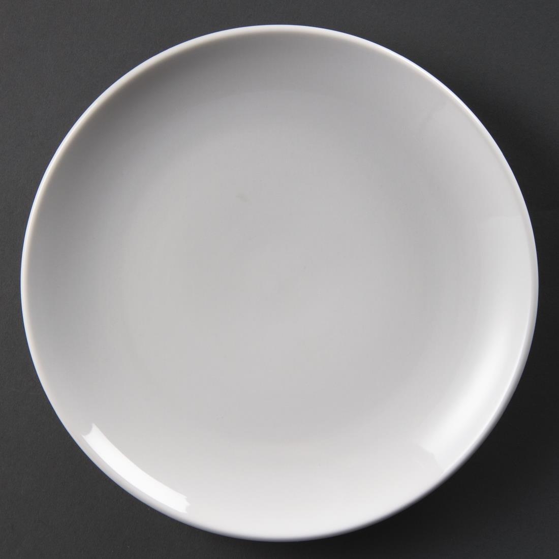 Olympia Whiteware Coupe Plates 230mm (Pack of 12) - Image 4