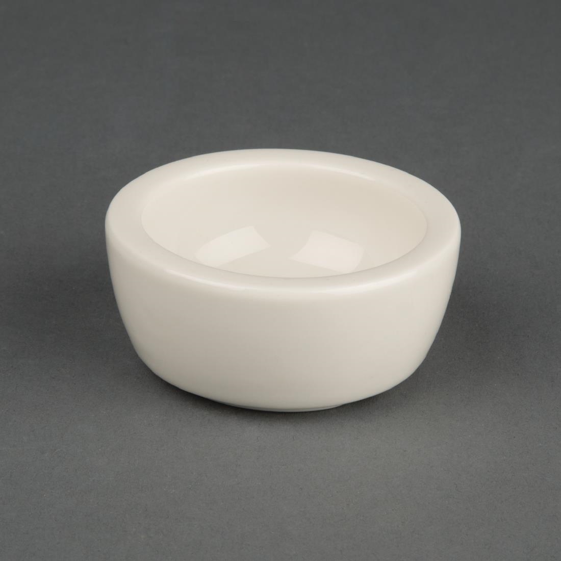 Olympia Ivory Butter Dish 56mm (Pack of 12) - Image 3
