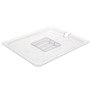 Vogue Polycarbonate 1/2 Gastronorm Lid Notched