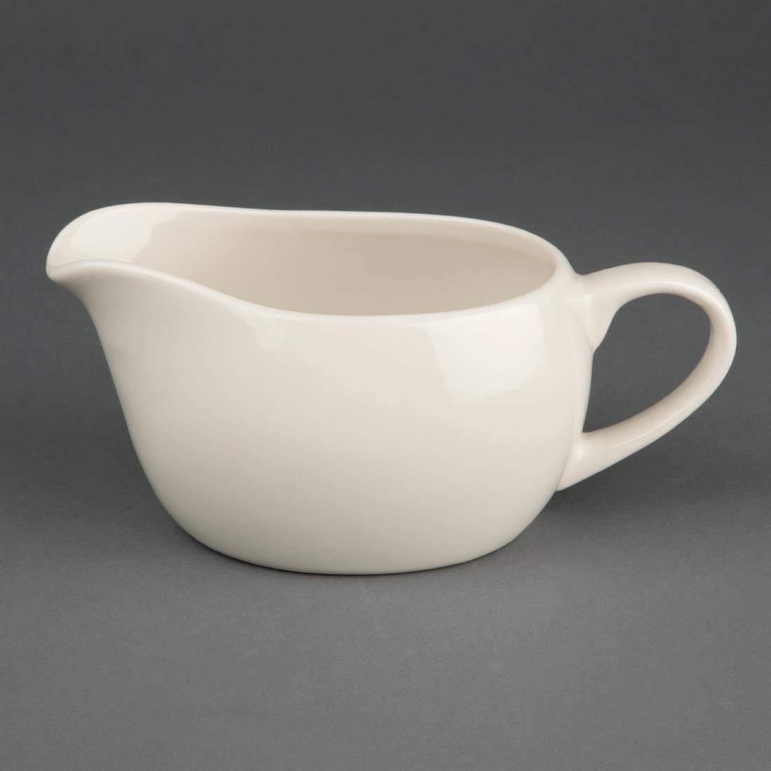 Olympia Ivory Sauce Boats 350ml 12oz (Pack of 6) - Image 2