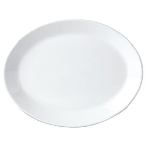 Steelite Simplicity White Oval Coupe Dishes 280mm (Pack of 12)