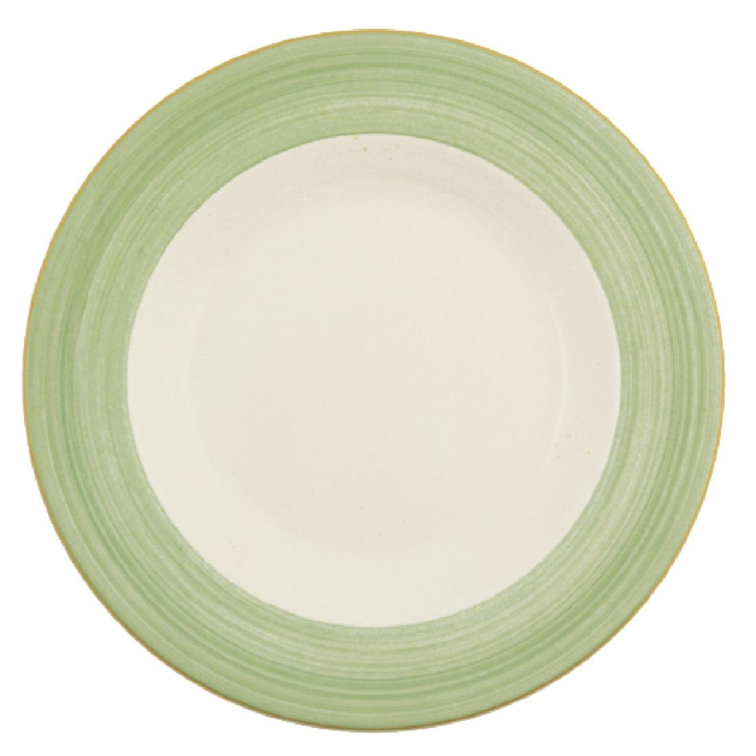 Steelite Rio Green Slimline Plates 270mm (Pack of 24)