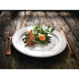 Steelite Monaco White Vogue Plates 255mm (Pack of 24)