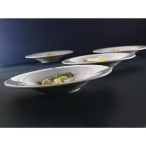 Steelite Monaco White Nouveau Bowls 230mm (Pack of 24)