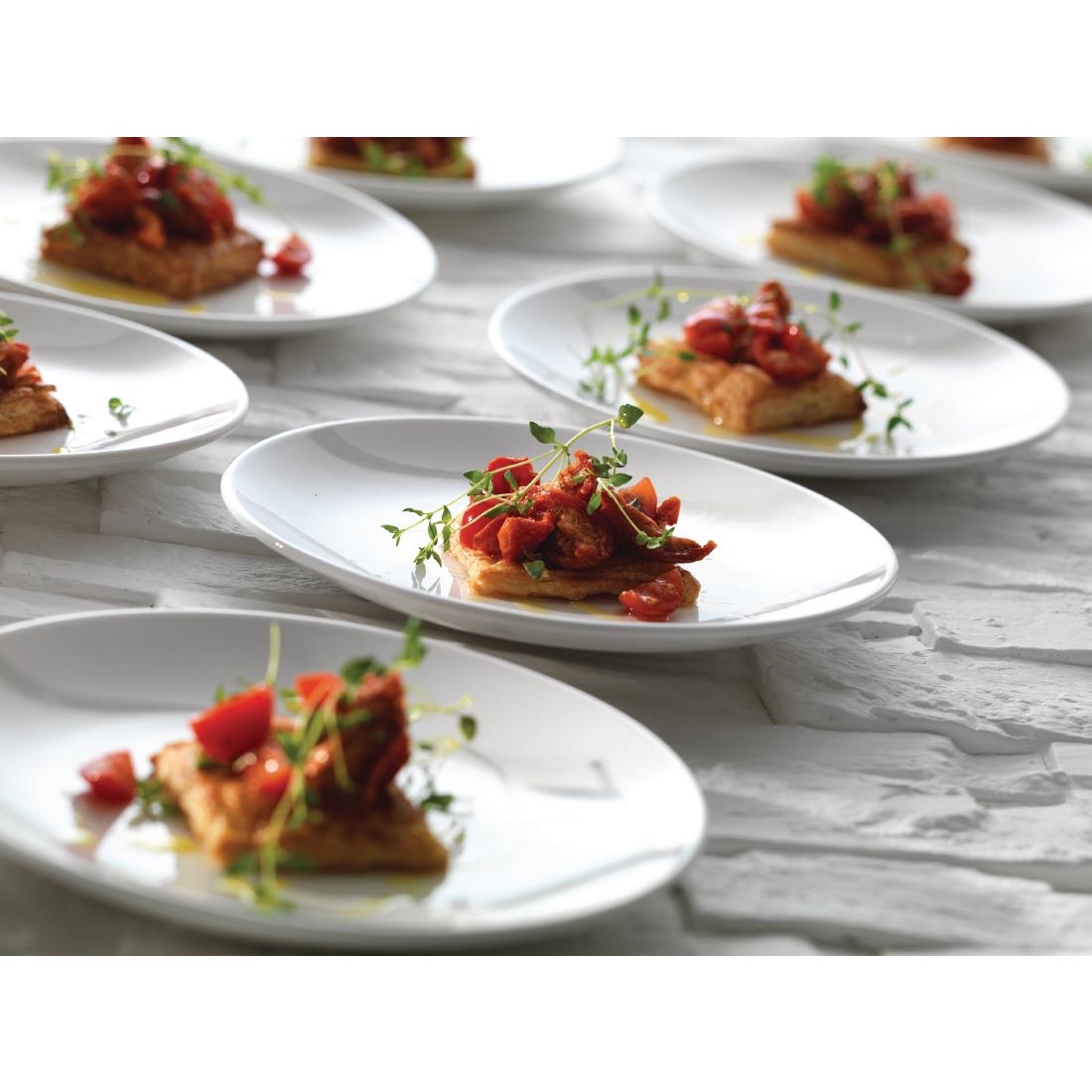Steelite Contour White Plates 202mm (Pack of 24) - Image 2