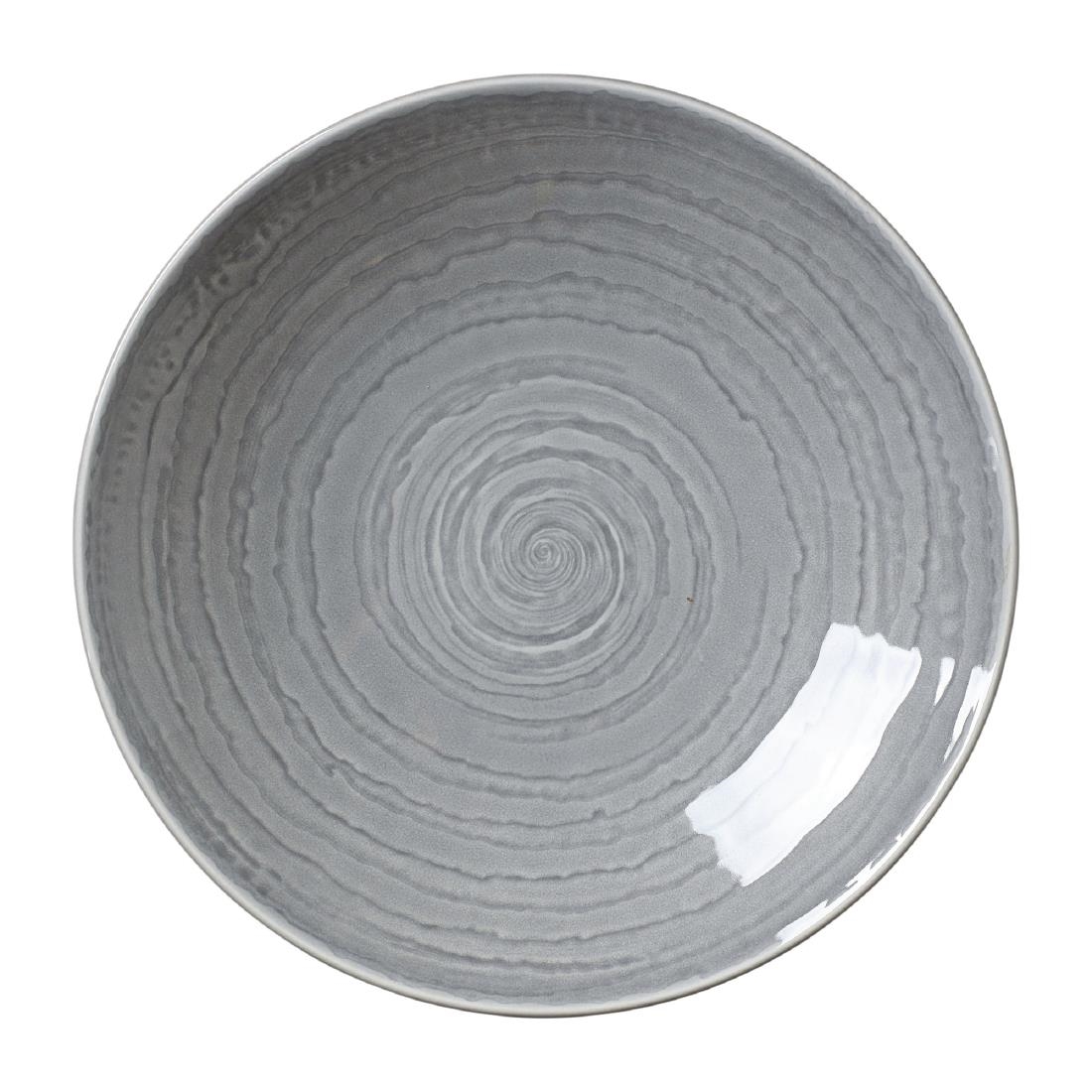 Steelite Scape Grey Coupe Bowls 255mm (Pack of 12)