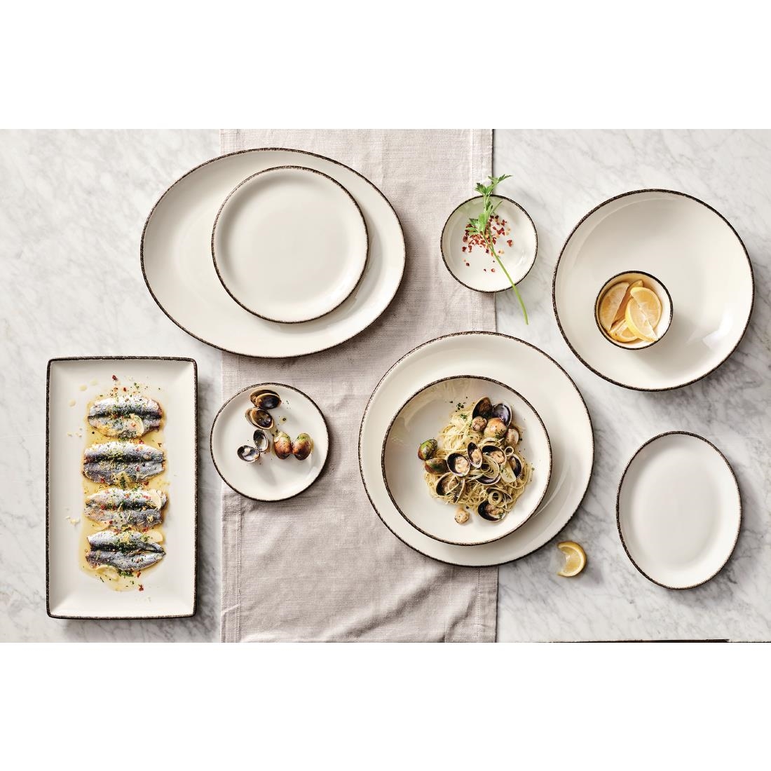 Steelite Charcoal Dapple Coupe Plates 152mm (Pack of 36) - Image 5