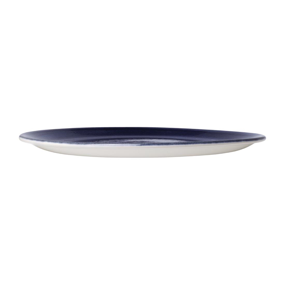 Steelite Vesuvius Coupe Plates Lapis 230mm (Pack of 12)