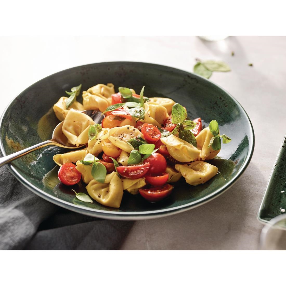 Steelite Vesuvius Coupe Bowls Burnt Emerald 290mm (Pack of 12) - Image 2