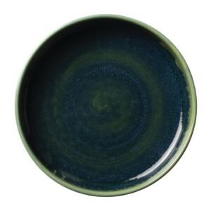 Steelite Aurora Vesuvius Burnt Emerald Round Stacking Trays 135mm (Pack of 12)