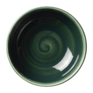 Steelite Aurora Vesuvius Burnt Emerald Bowls 155mm (Pack of 12)