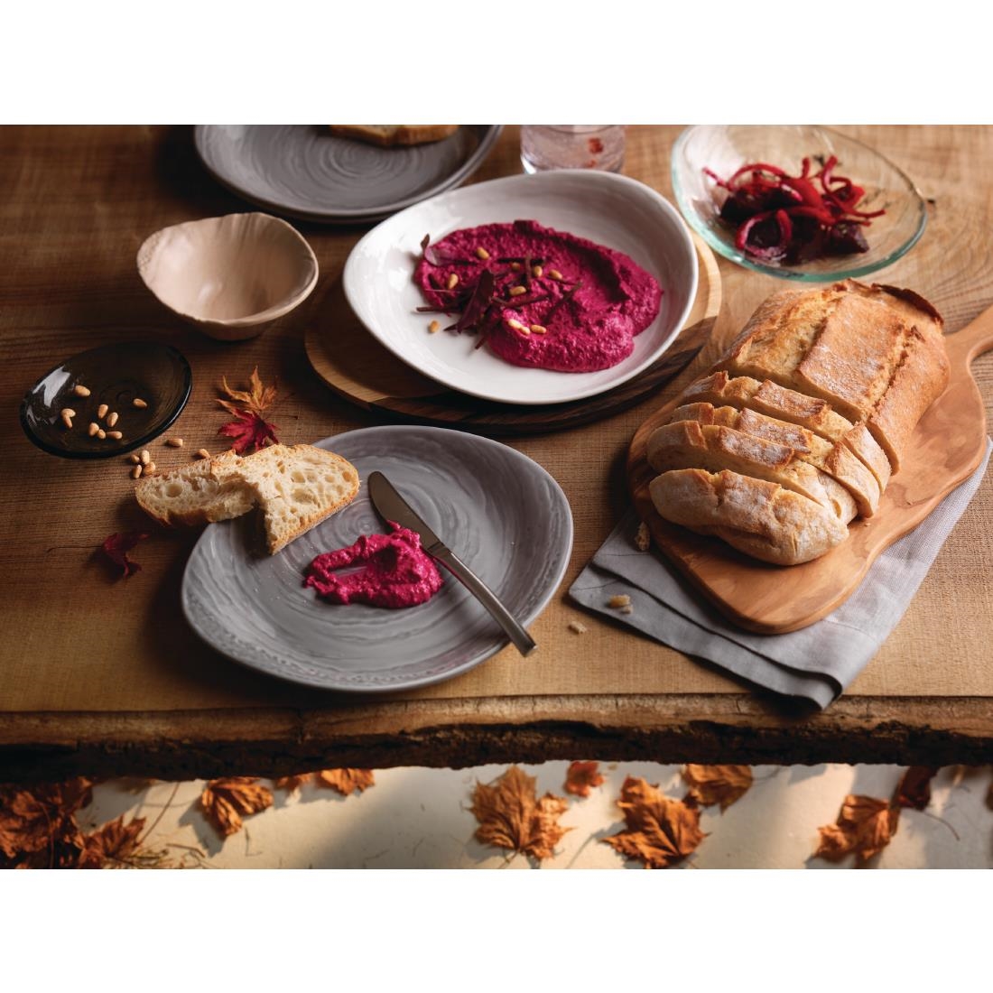 Steelite Scape Grey Plates 254mm (Pack of 12) - Image 3