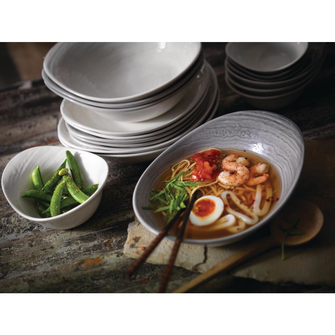 Steelite Scape Grey Bowls 180mm (Pack of 12) - Image 2