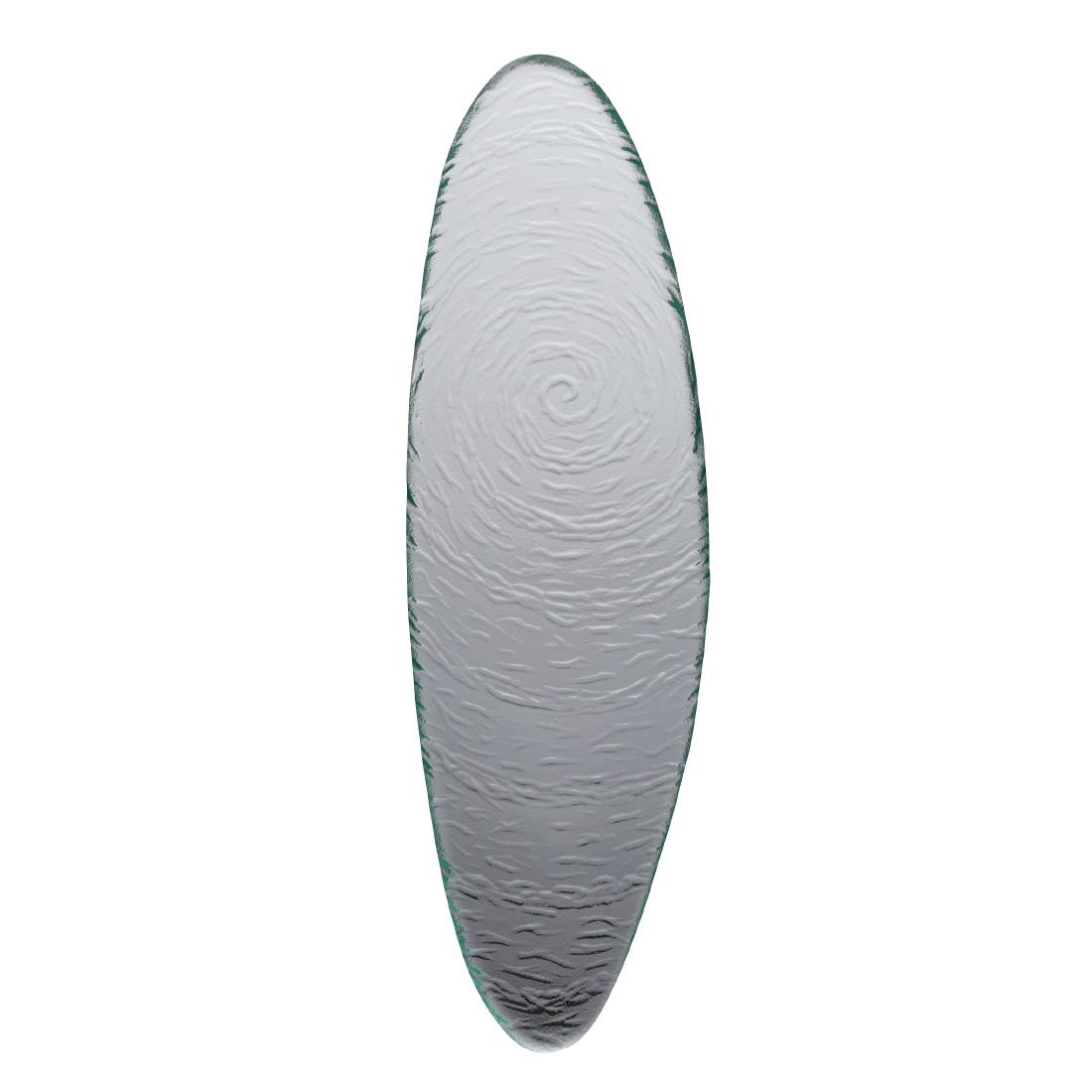 Steelite Scape Glass Oval Platters 400mm (Pack of 6) - Image 2
