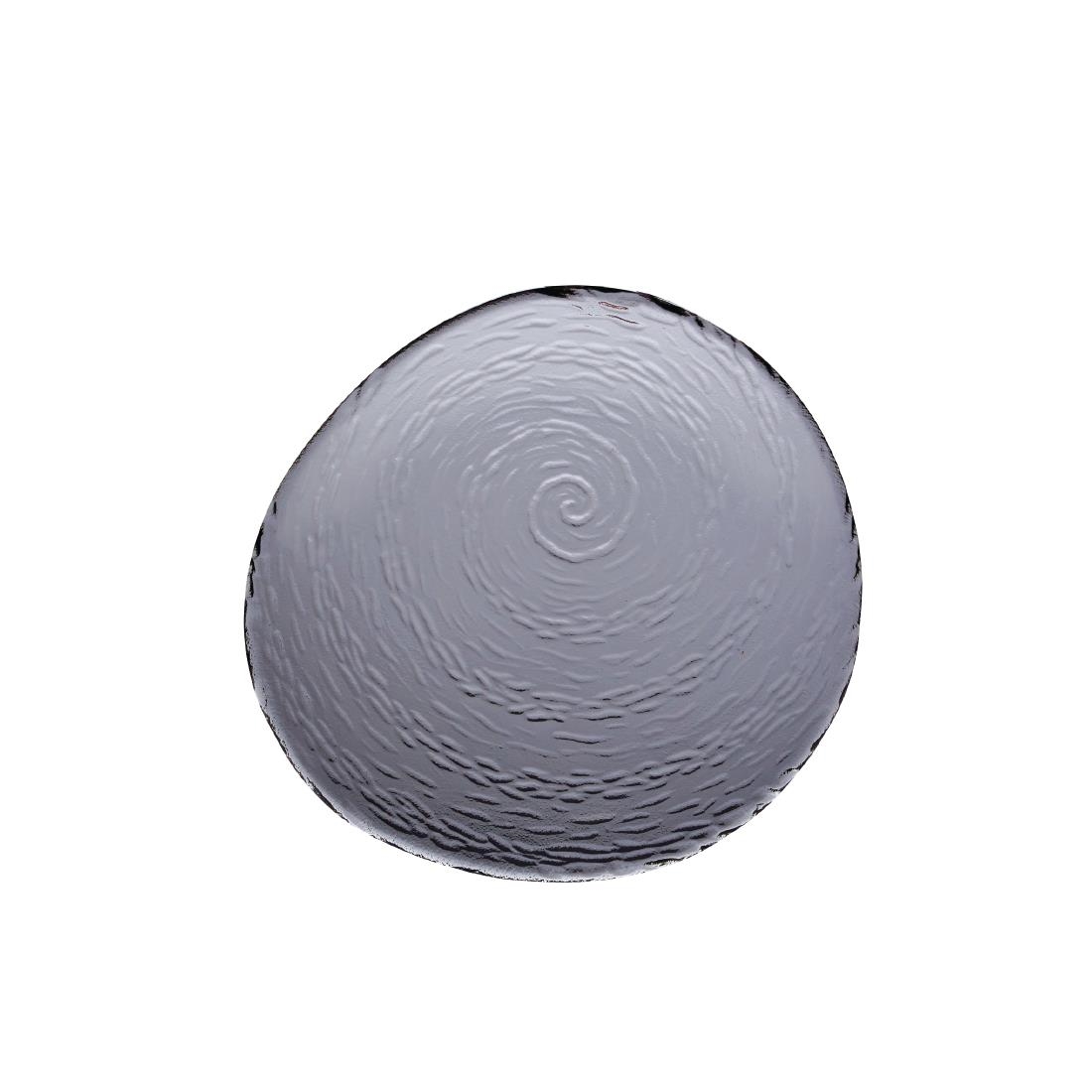 Steelite Scape Glass Platters 250mm Smoked (Pack of 12) - Image 2