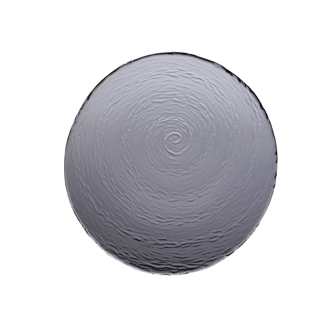 Steelite Scape Glass Platters 300mm Smoked (Pack of 6) - Image 2
