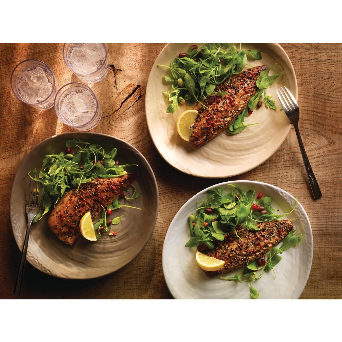 Steelite Scape White Melamine Plates 280mm (Pack of 6) - Image 2