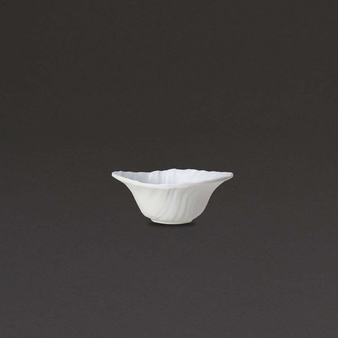 Steelite Scape White Melamine Deep Bowls 130mm (Pack of 6) - Image 2