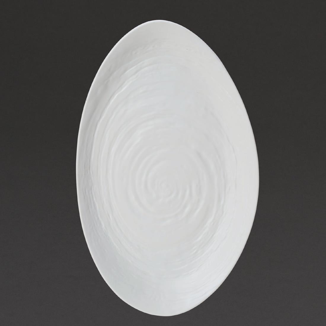 Steelite Scape Melamine Oval Platters 400mm - Image 3