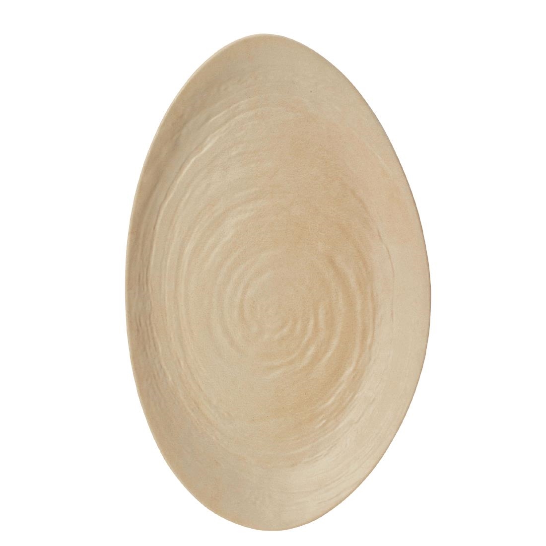 Steelite Scape Papyrus Melamine Oval Platters 400mm - Image 3