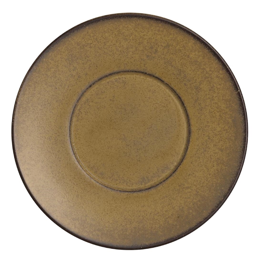 Rene Ozorio Wabi Sabi Rimmed Plate Wheat 240mm (Pack of 6) - Image 3