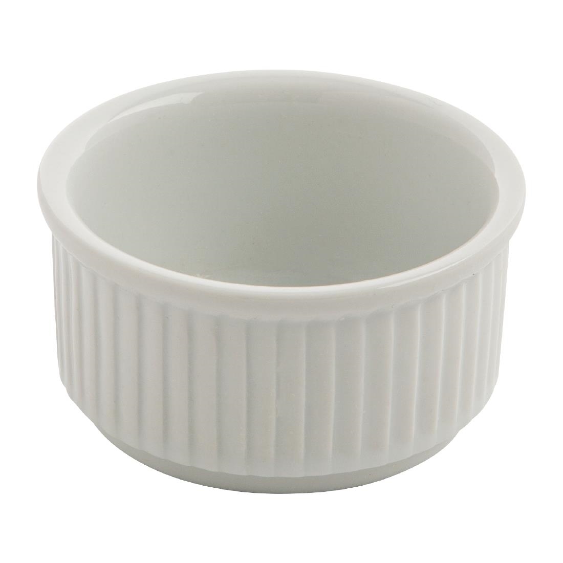 Olympia Whiteware Stacking Ramekins 85mm (Pack of 12) - Image 2