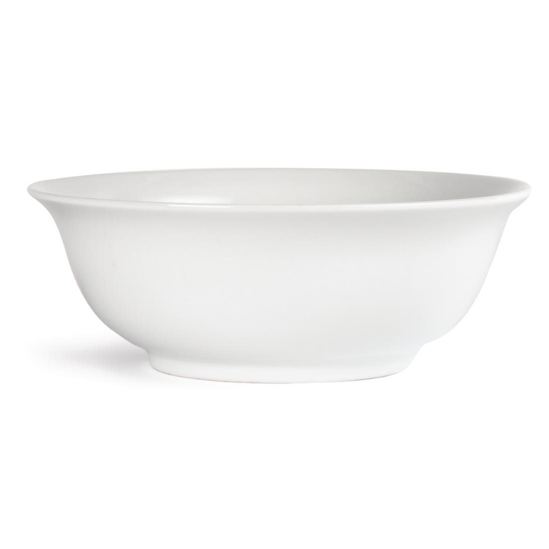 Olympia Whiteware Salad Bowls 235mm (Pack of 6) - Image 2