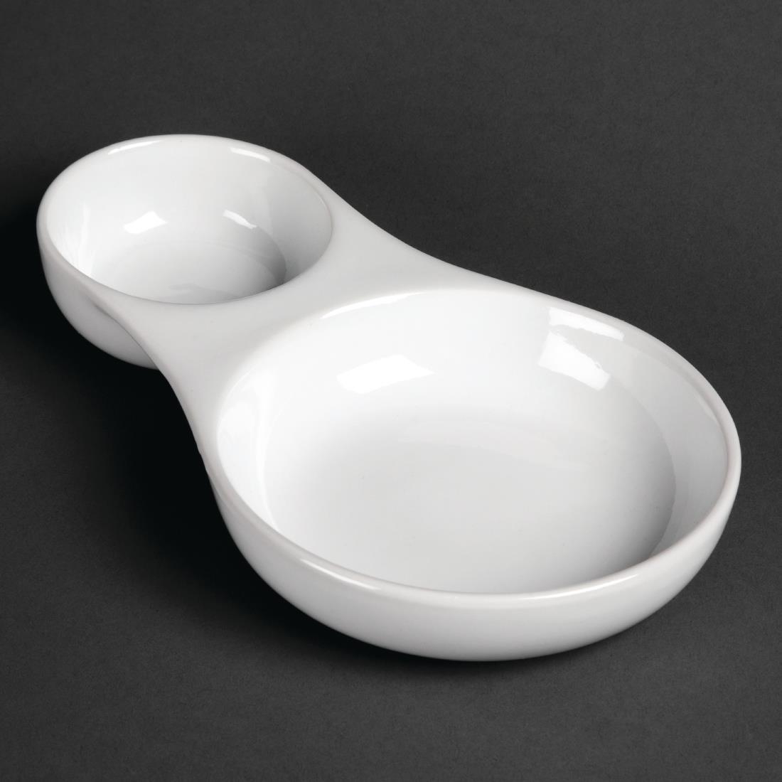 Olympia Spoon Shape Serving Bowls (Pack of 6)