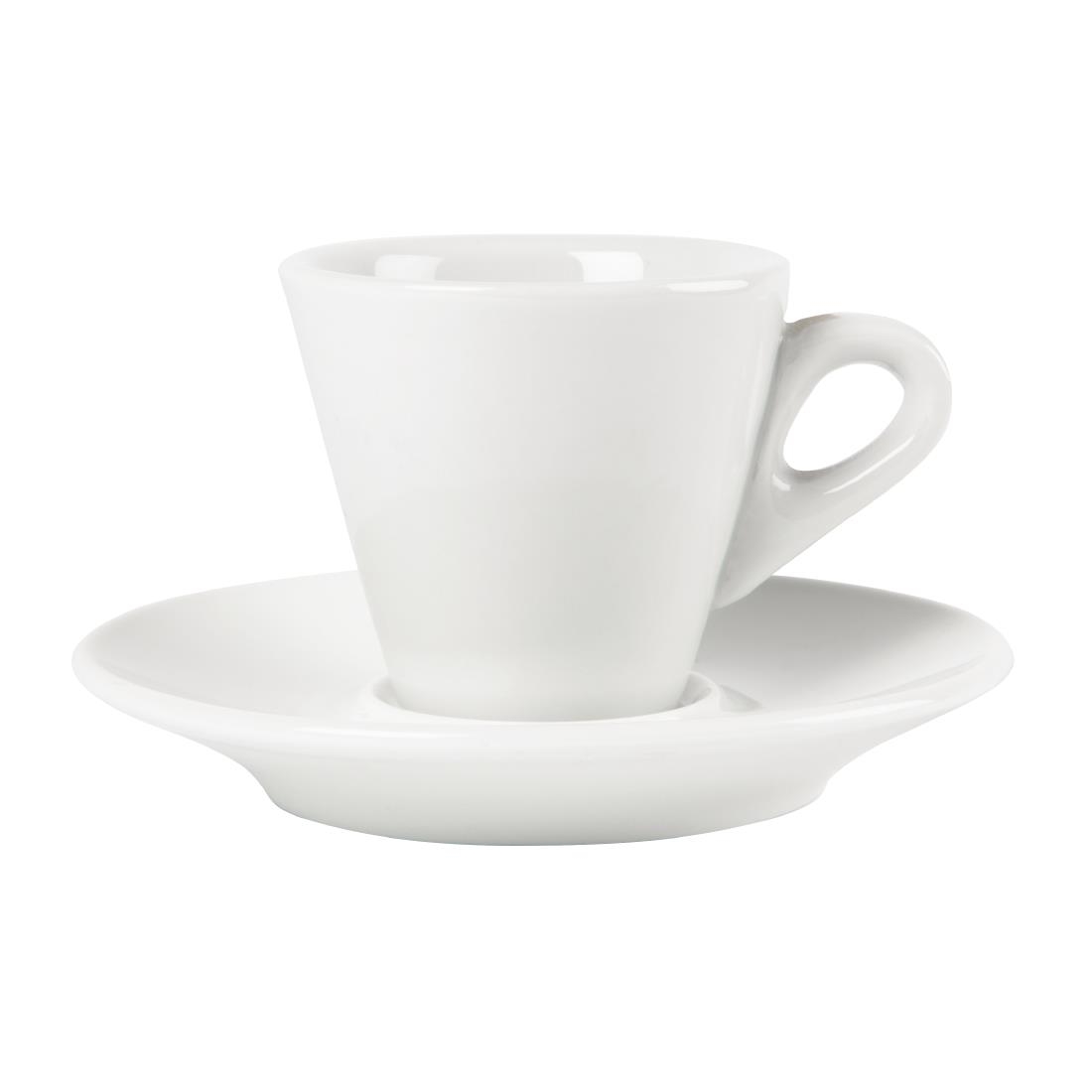 Olympia Whiteware Conical Espresso Cups 60ml 2oz (Pack of 12) - Image 2