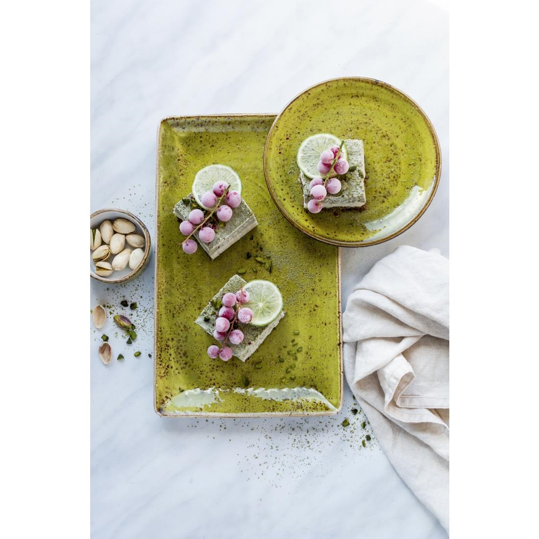 Steelite Craft Apple Rectangle Plates 270 x 168mm (Pack of 6) - Image 2