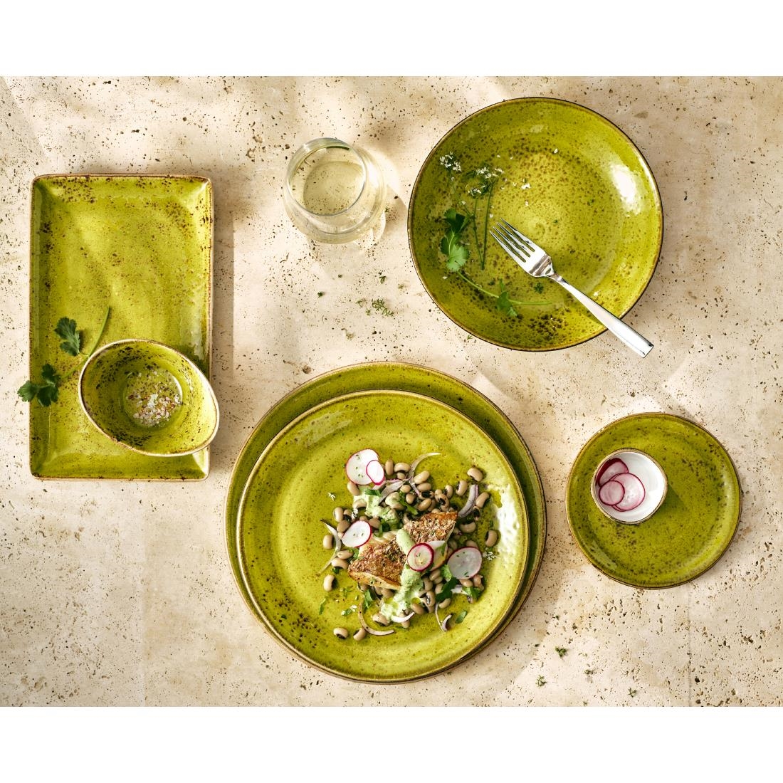 Steelite Craft Apple Rectangle Plates 270 x 168mm (Pack of 6) - Image 4