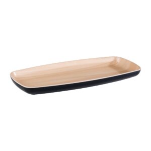 APS Frida Tray Wood & Black 360 x 165mm