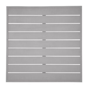 Bolero Aluminium Square Table Top Light Grey 700mm