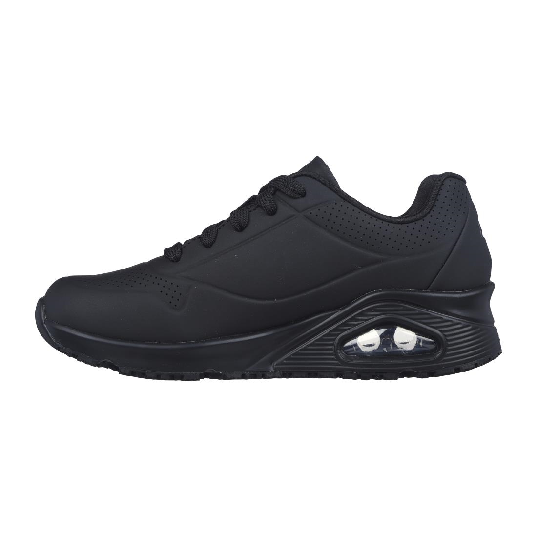 Skechers Work Womens Uno Slip Resistant Trainers Black - Image 4