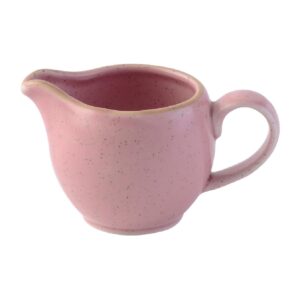 Churchill Stonecast Petal Pink Jug 4oz (Pack of 4)