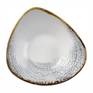 Churchill Homespun Accents Grey Triangle Bowl 235mm (Pack of 12)