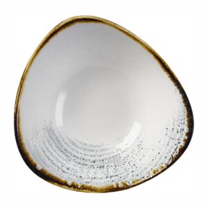 Churchill Homespun Accents Grey Triangle Bowl 185mm (Pack of 12)