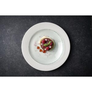 Churchill Isla Glass Clear Organic Glass Round Bowl 245mm (Pack of 6)