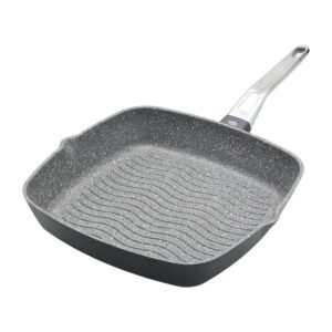 MasterClass Grill Pan 280mm Cast Aluminium