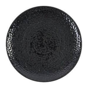 Churchill Studio Prints Homespun Chroma Carbon Coupe Plate 260mm (Pack of 12)